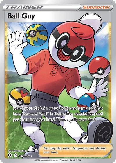 Shining Fates - 065/072 Ball Guy (Full Art) Ultra Rare