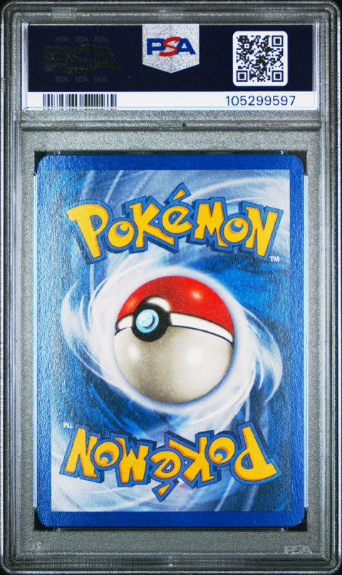 2003 Pokemon Ex Ruby & Sapphire #98 Hitmonchan ex-Holo Ruby & Sapphire PSA 8