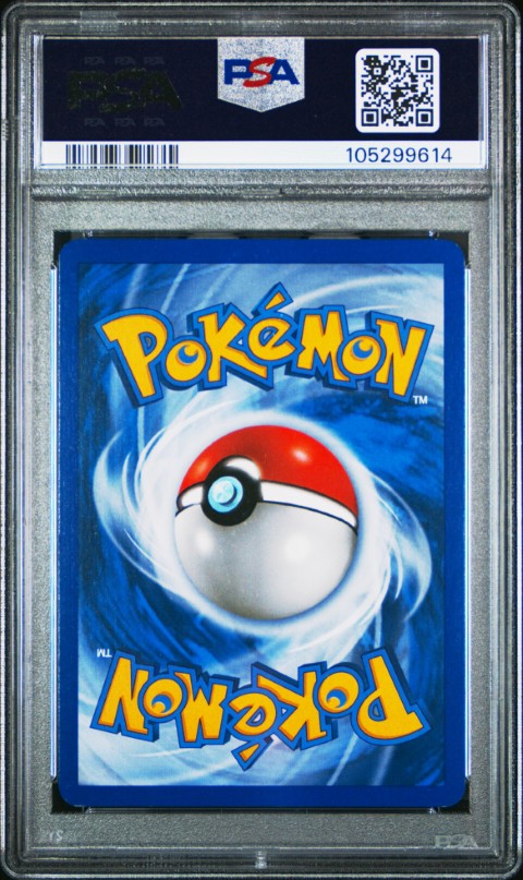 2010 Pokemon Heartgold & Soulsilver #105 Ampharos-Holo PSA 8