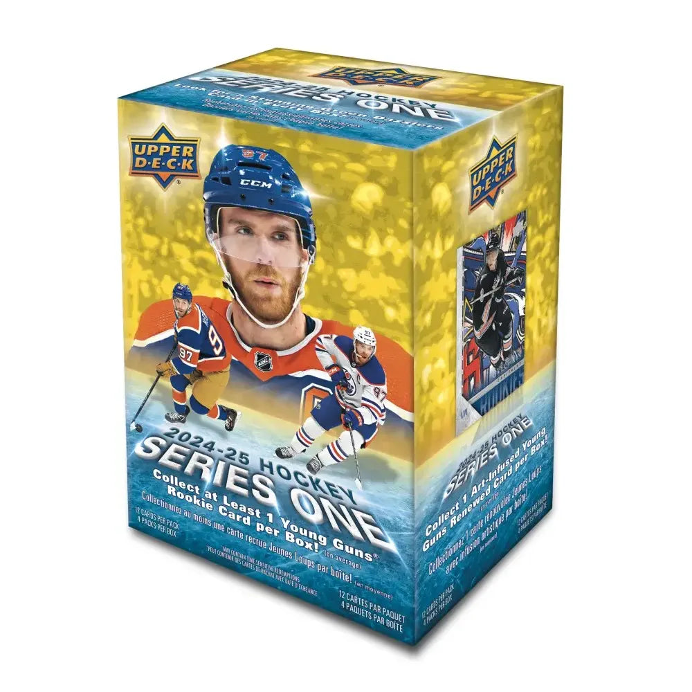 2024-25 Upper Deck NHL Series 1 Hockey Blaster Box