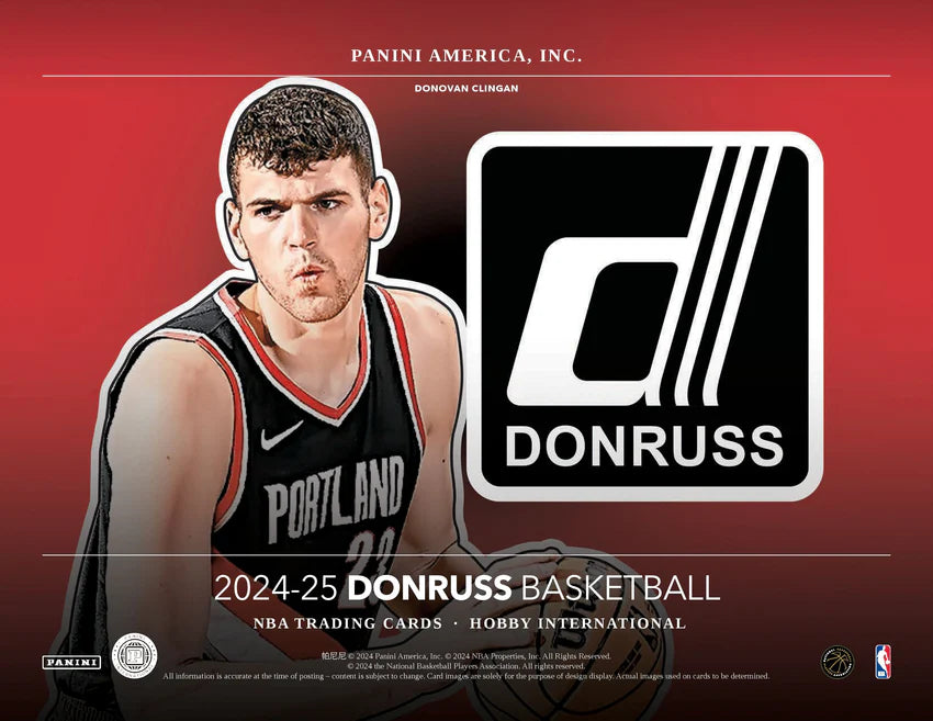 2024-25 Panini NBA Donruss Basketball International Hobby Box