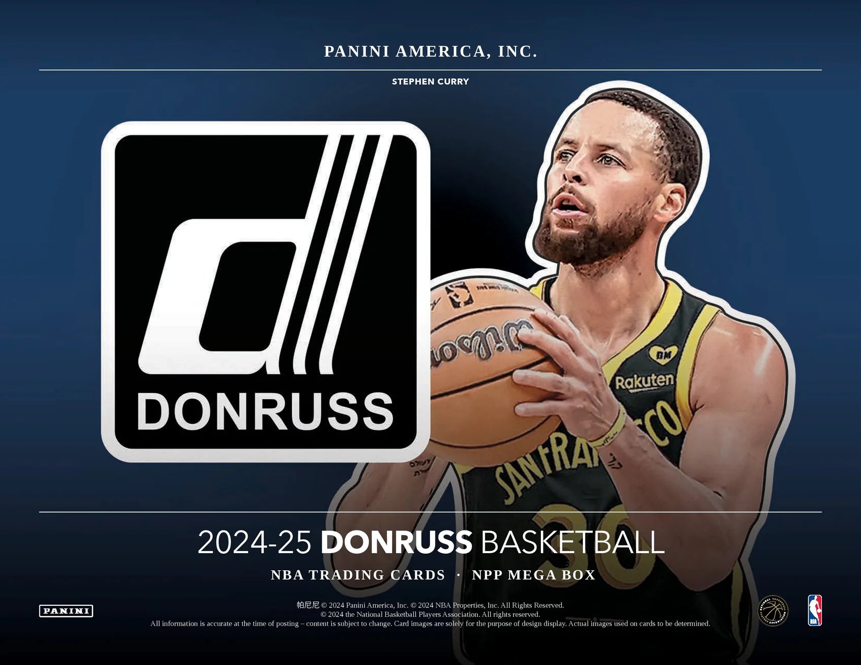 2024-25 Panini NBA Donruss Basketball Mega Box