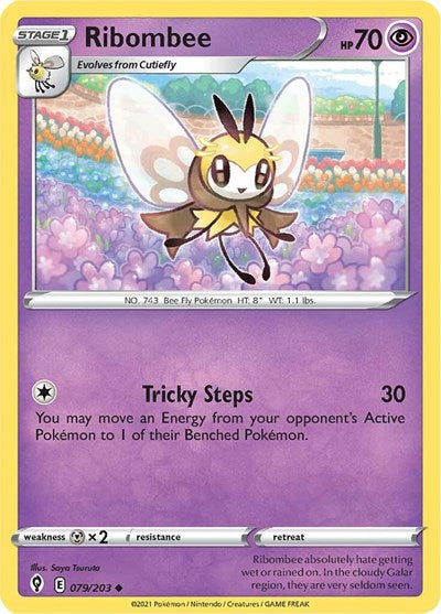 Sword & Shield Evolving Skies - 079/203 Ribombee Uncommon