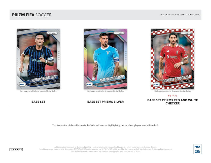 2025-26 Panini Prizm FIFA Soccer Blaster Box
