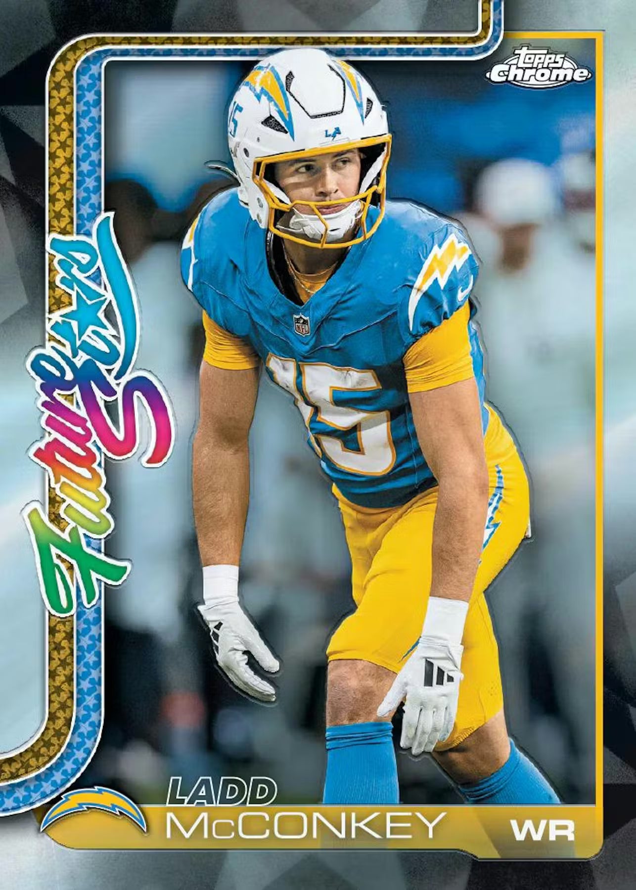 2025 Topps Chrome Football NFL  Jumbo Hobby Box