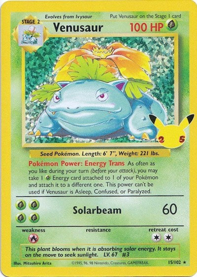 Celebrations Classic Collection - 015/102 Venusaur Classic Collection