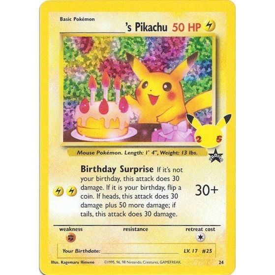 Celebrations Classic Collection - 24/53 ______'s Pikachu Classic Collection