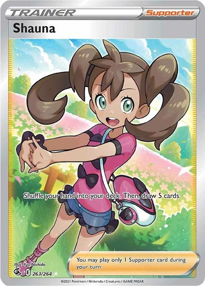 Sword & Shield Fusion Strike - 263/264 Shauna (Full Art) Ultra Rare