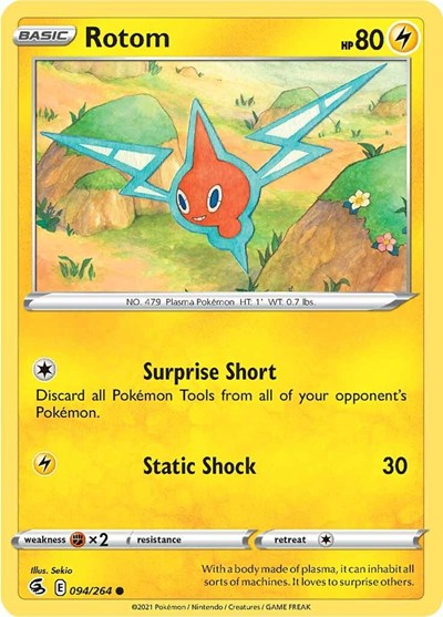 Sword & Shield Fusion Strike - 094/264 Rotom Common