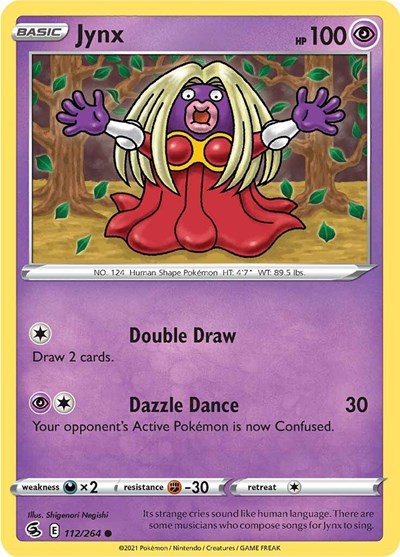 Sword & Shield Fusion Strike - 112/264 Jynx Common