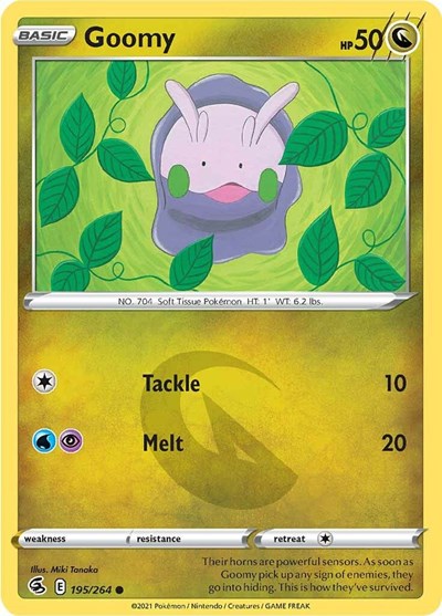 Sword & Shield Fusion Strike - 195/264 Goomy Common