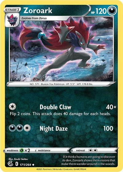 Sword & Shield Fusion Strike - 171/264 Zoroark Uncommon