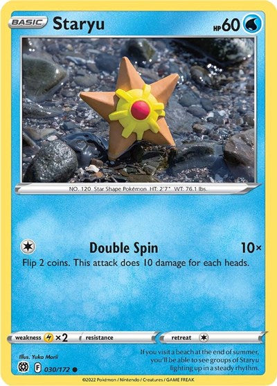 Sword & Shield Brilliant Stars - 030/172 Staryu Common