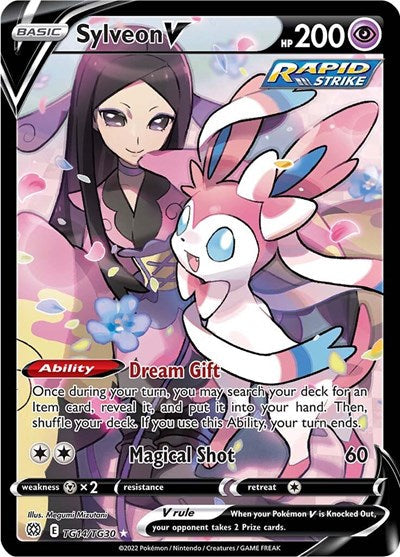 Sword & Shield Brilliant Stars Trainer Gallery - TG14/TG30 Sylveon V Ultra Rare