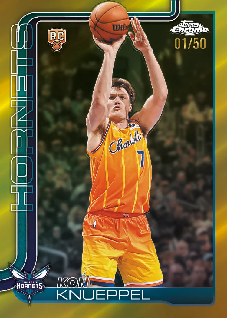 2025-26 Topps Chrome Updates Basketball Blaster Box