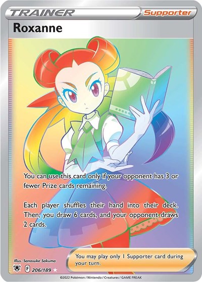 Sword & Shield Astral Radiance - 206/189 Roxanne Secret Rare