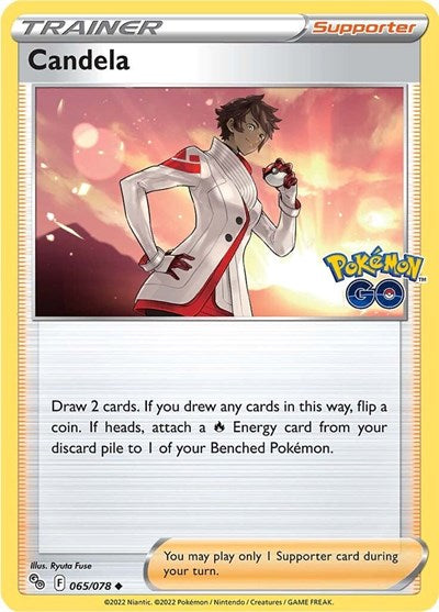 Pokemon GO - 065/078 Candela Uncommon