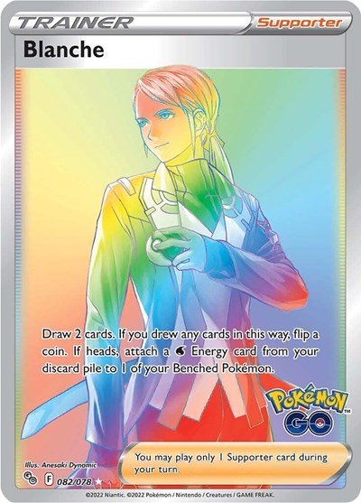 Pokemon GO - 082/078 Blanche Secret Rare