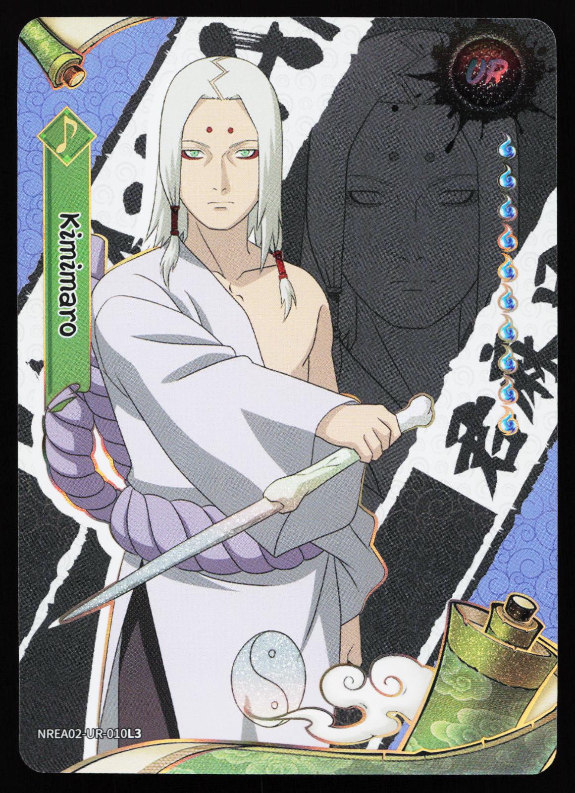 Naruto Kayou Earth Scrolls Series 2 Kimimaro NREA02-UR-010L3 Ultra Rare