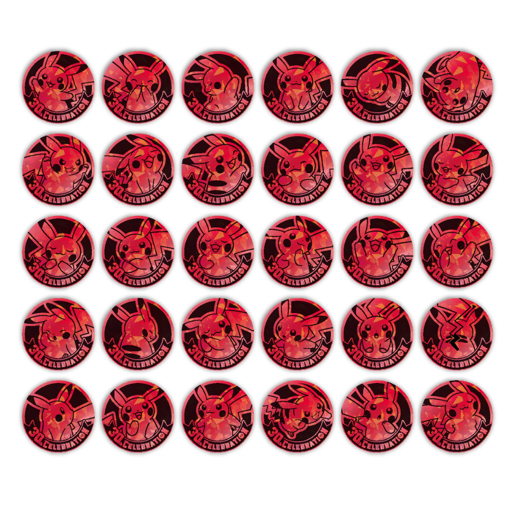 Pokémon TCG MEGA 30th Celebration Pikachu Coin Set (Simplified Chinese)
