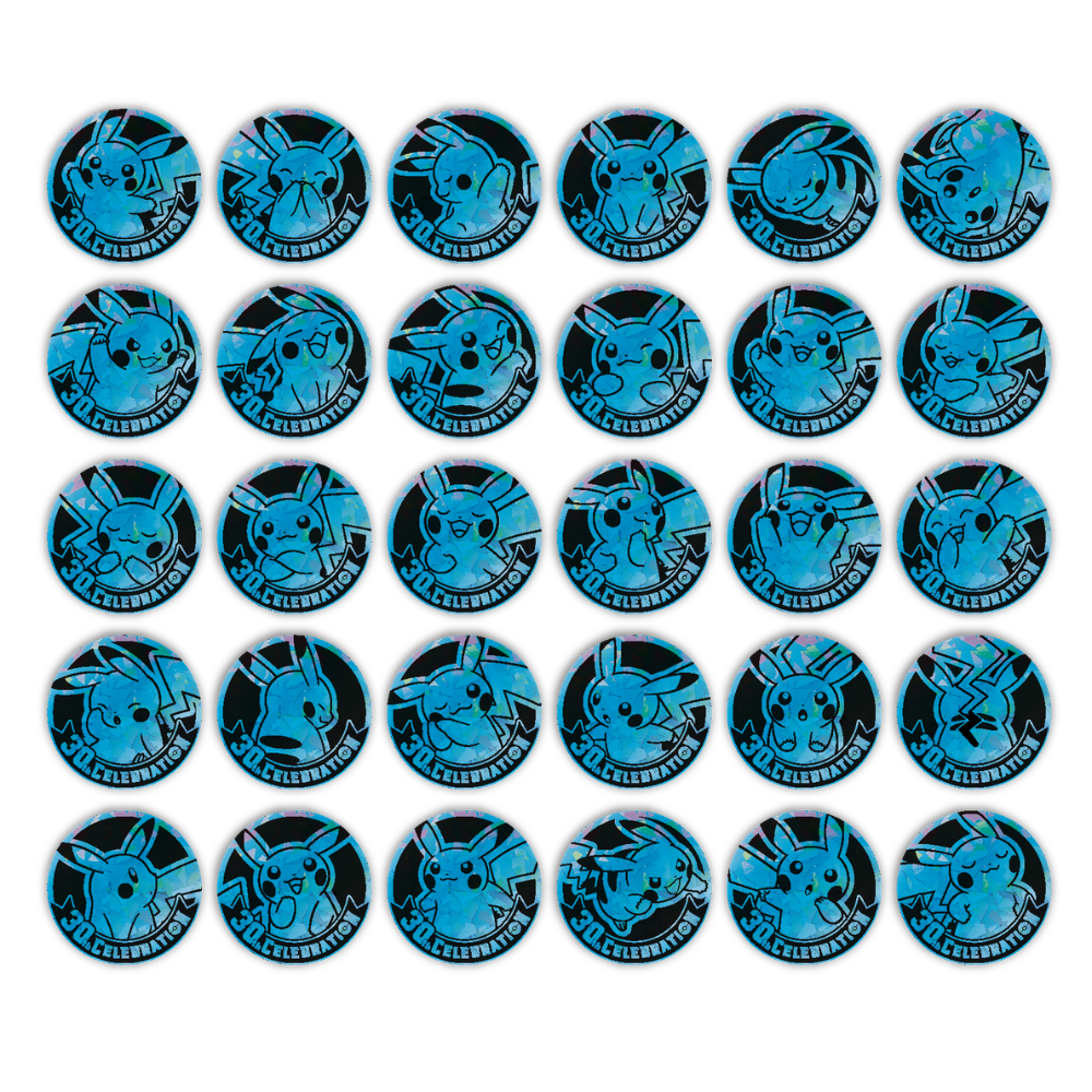 Pokémon TCG MEGA 30th Celebration Pikachu Coin Set (Simplified Chinese)