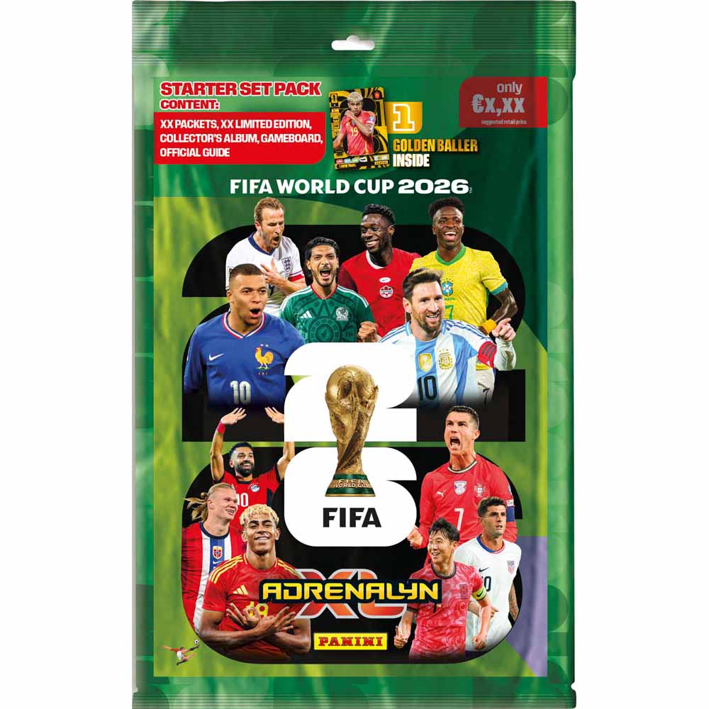 2026 Panini FIFA Adrenalyn XL World Cup Starter Pack
