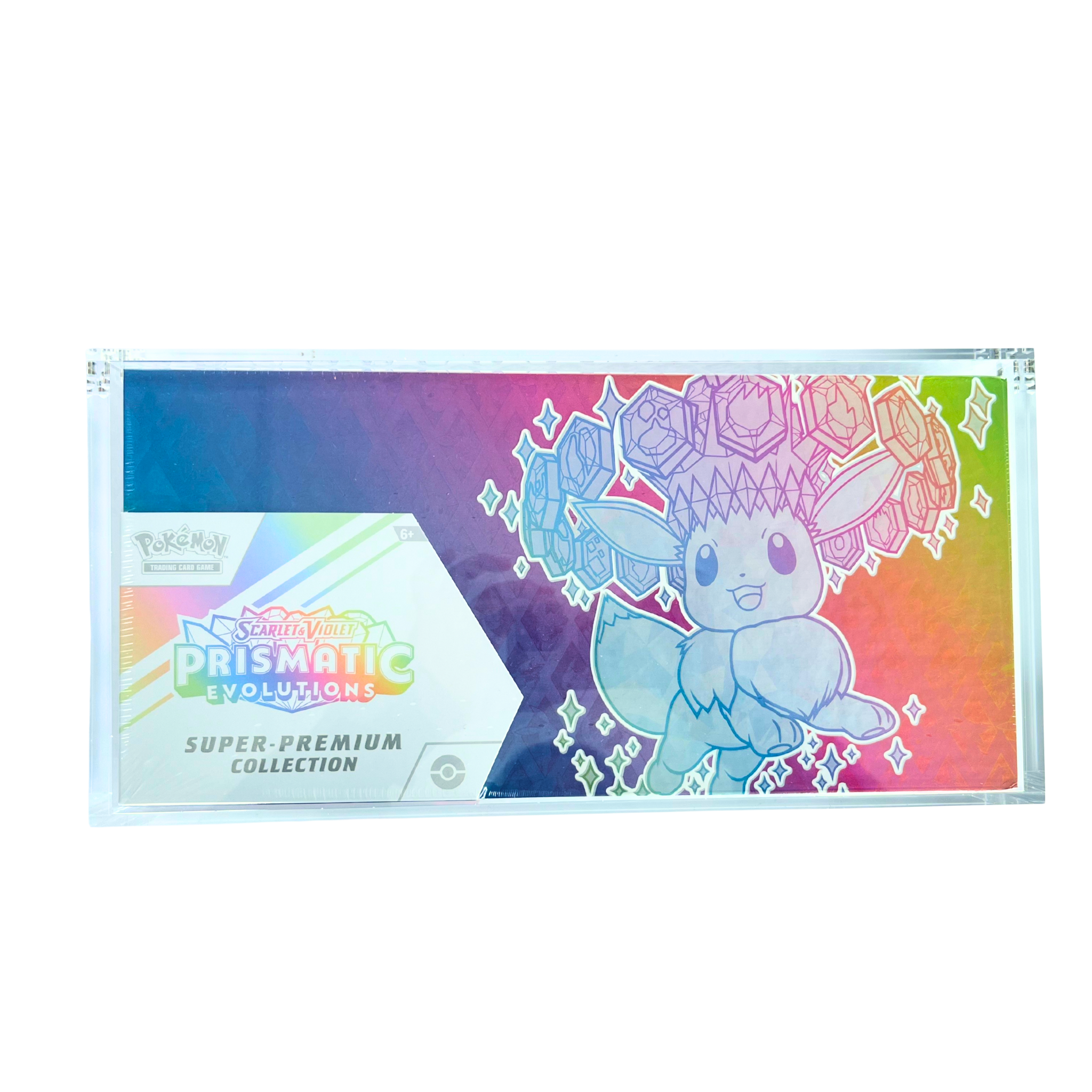 Pokémon TCG Prismatic Evolutions Super-Premium Collection with Acrylic Case