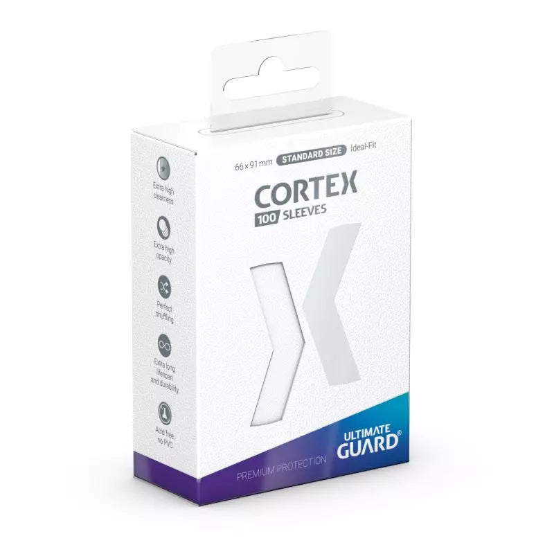 Ultimate Guard - Cortex Sleeves - Standard Size White (100pc)
