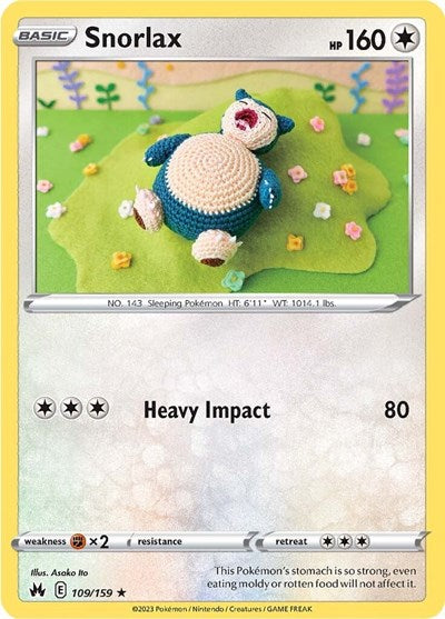 Crown Zenith - 109/159 Snorlax Rare