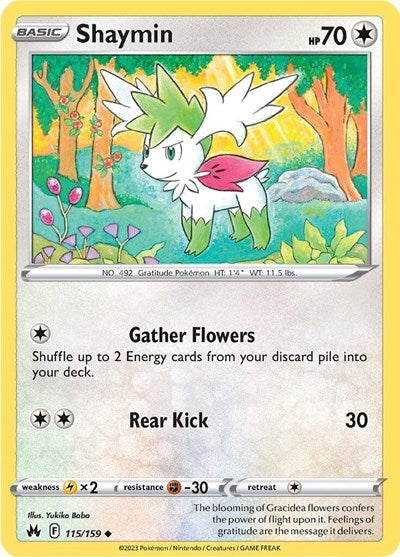 Crown Zenith - 115/159 Shaymin Uncommon