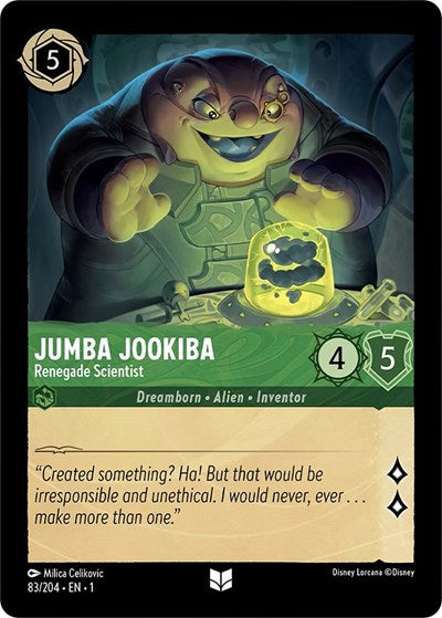 Lorcana - The First Chapter - 83/204 Jumba Jookiba - Renegade Scientist Uncommon