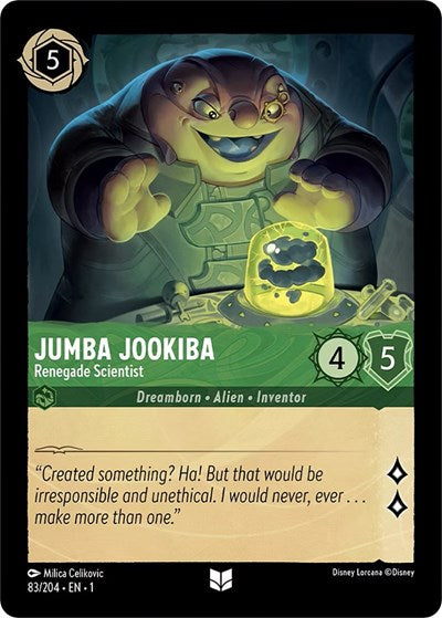 Lorcana - The First Chapter - 083/204 Jumba Jookiba - Renegade Scientist Uncommon