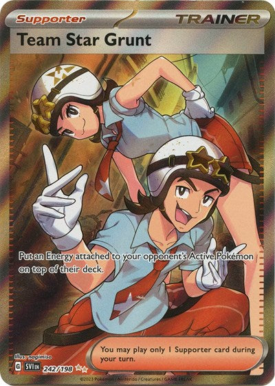 Scarlet & Violet - 242/198 Team Star Grunt Ultra Rare