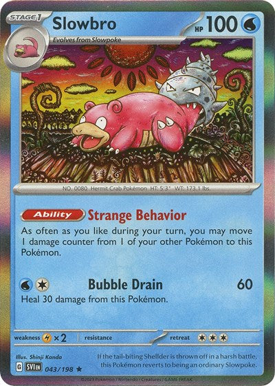 Scarlet & Violet - 043/198 Slowbro Rare