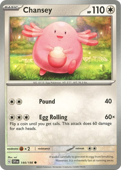 Scarlet & Violet - 144/198 Chansey Common