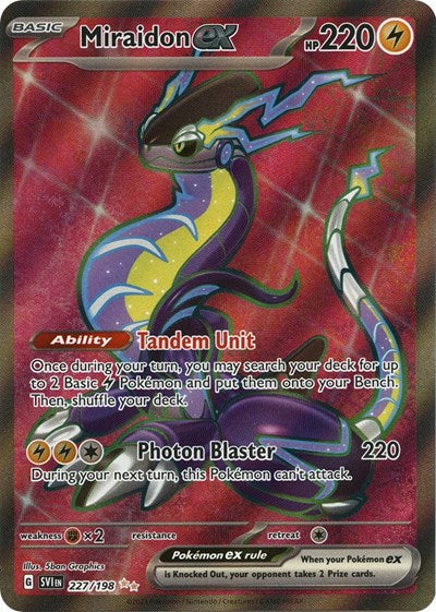 Scarlet & Violet - 227/198 Miraidon ex Ultra Rare