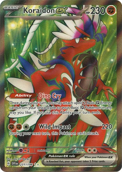 Scarlet & Violet - 231/198 Koraidon ex Ultra Rare