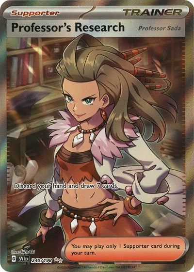 Scarlet & Violet - 240/198 Professor's Research Ultra Rare