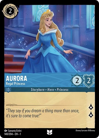 Lorcana - The First Chapter - 140/204 Aurora - Regal Princess Uncommon