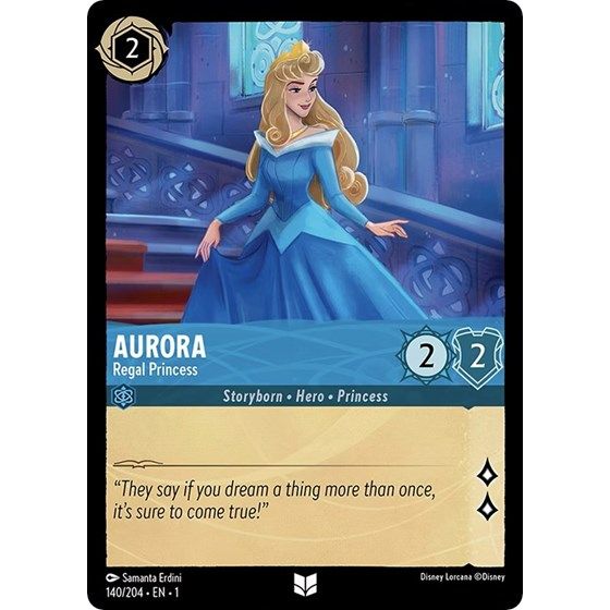 Lorcana - The First Chapter - 140/204 Aurora - Regal Princess Uncommon