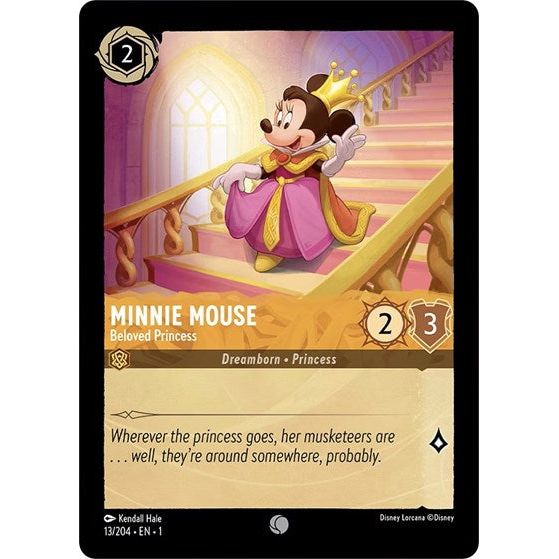 Lorcana - The First Chapter - 013/204 Minnie Mouse - Beloved Princess Common