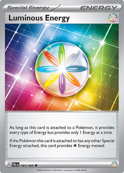 Scarlet & Violet Paldea Evolved - 191/193 Luminous Energy Uncommon