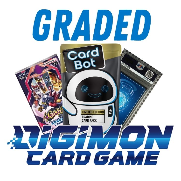 Card Bot Digimon Graded Card Collectors Pack