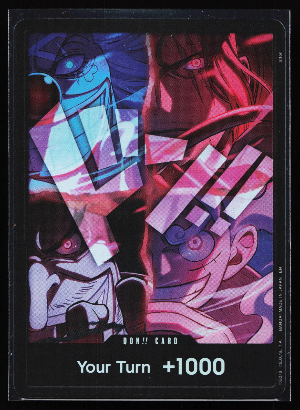 One Piece Promotion Cards DON!! Card (English Version 2nd Anniversary Set) DON!!