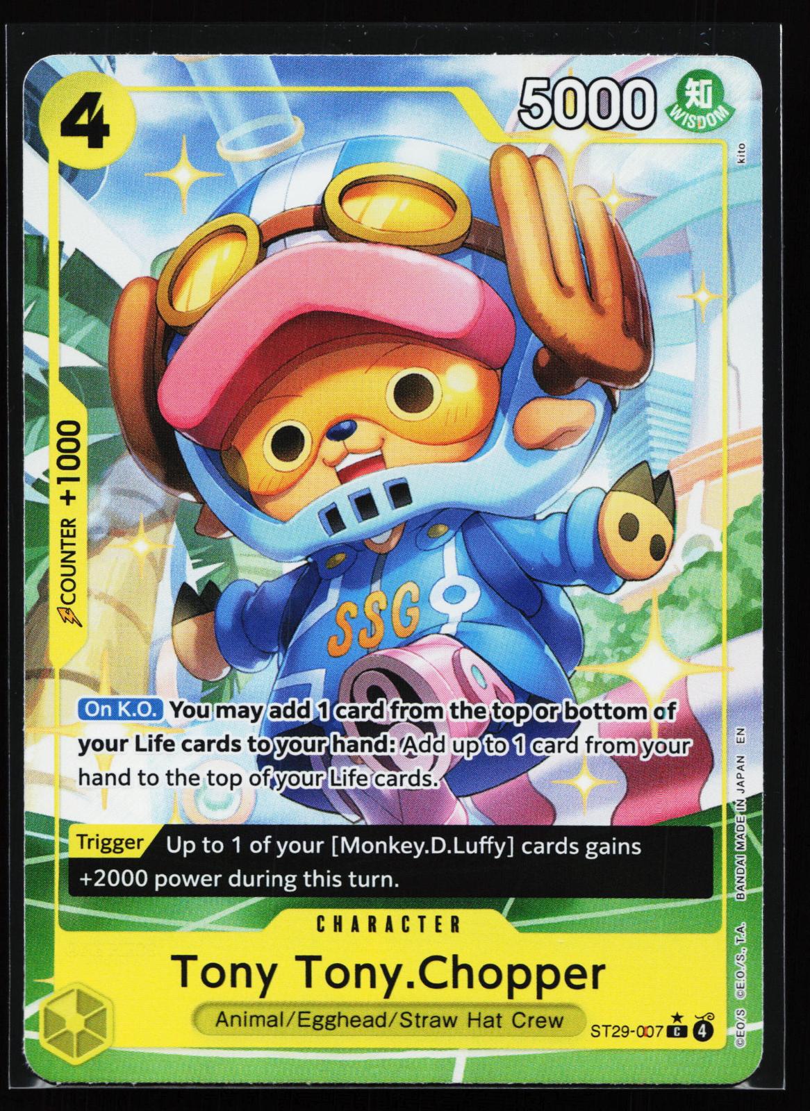 Starter Deck 29: Egghead ST29-007 Tony Tony.Chopper (Full Art) Common