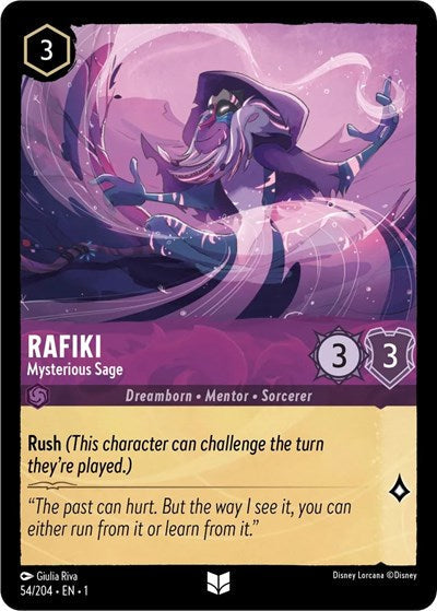 Lorcana - The First Chapter - 054/204 Rafiki - Mysterious Sage Uncommon