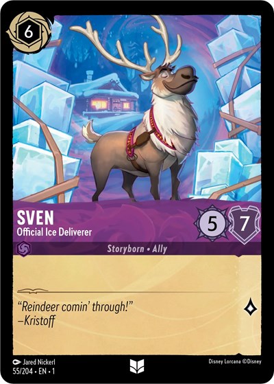 Lorcana - The First Chapter - 055/204 Sven - Official Ice Deliverer Uncommon
