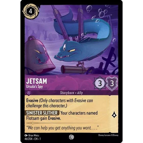 Lorcana - The First Chapter - 046/204 Jetsam - Ursula's Spy Common