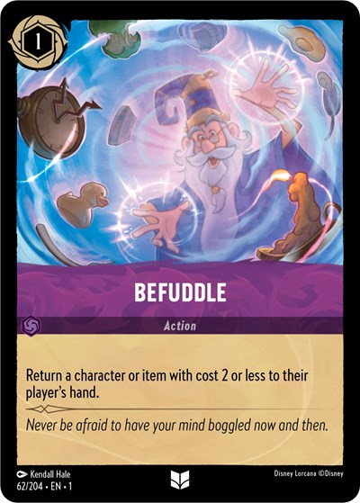 Lorcana - The First Chapter - 062/204 Befuddle Uncommon