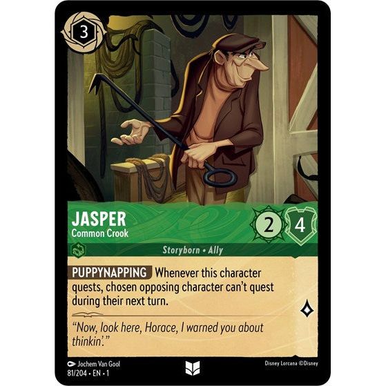 Lorcana - The First Chapter - 081/204 Jasper - Common Crook Uncommon